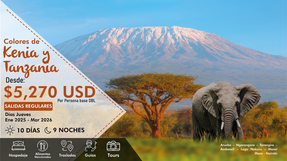 Colores de Kenia y Tanzania